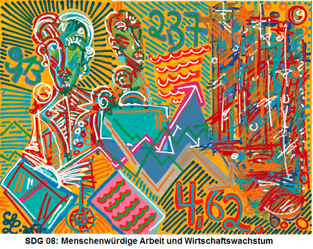 SDG 08 Menschenwrdige Arbeit und Wirtschaftswachstum