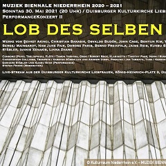 Lob des Selben – Performance-Konzert II: Logo quadratisch