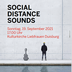 Social Distance Sounds: Plakat-Ausschnitt