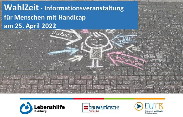 WahlZeit - Veranstaltungsplakat