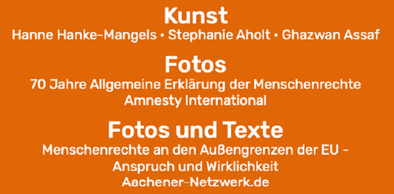 Ausstellung 'Menschenrechte' (Plakatteil)