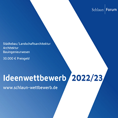 Schlaun-Wettbewerb: Plakatausschnitt