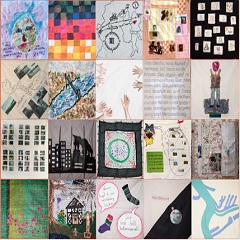 Das Patchwork-Projekt: Ausstellungsplakat (Ausschnitt)