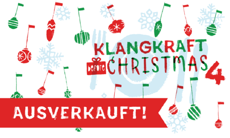 Plakat Klangkraft before Christmans 4
