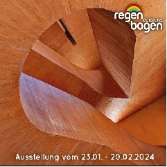 Flyer (Ausschnitt) zur Regenbogen-Ausstellung