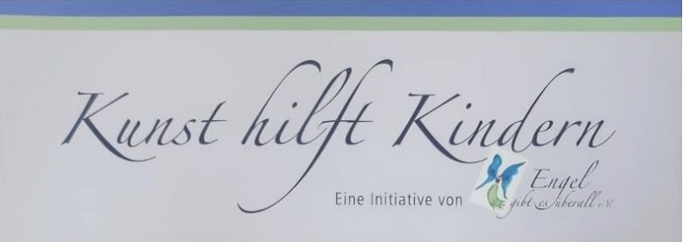 Kunst hilft Kindern - Logo der Ausstellung